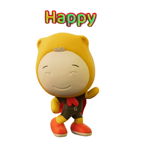 Happy Good Vibes Sticker by Gumazing