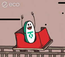To The Moon Crypto GIF by Eco