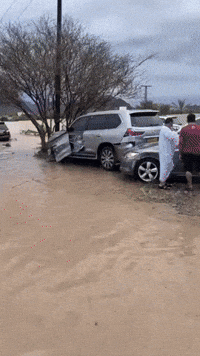 Cars Swept Away as Deadly Floods Impact Oman