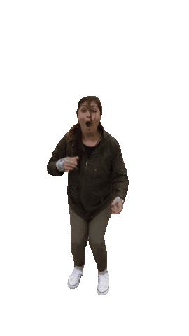 ThinkSocialHQ giphyupload jumping for joy moving with the military Sticker