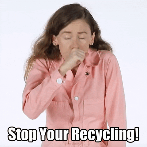 raddie giphyupload stop plastic plastic recycling stop waste GIF