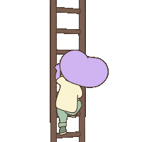Going Up Sticker by LT3 Creations
