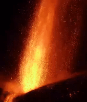 Lava Erupts From Italy's Mount Etna