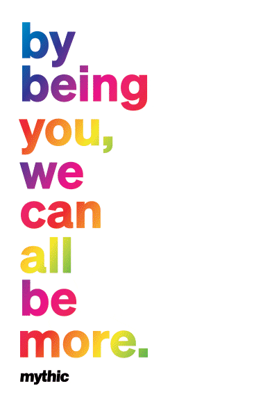 bemythic giphyupload pride pride month mythic pride Sticker