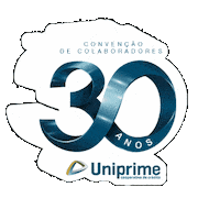 30 Anos Colaboradores Sticker by Uniprime Pioneira
