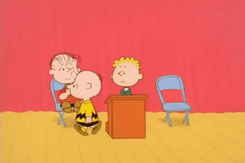 youre not elected charlie brown GIF by Peanuts