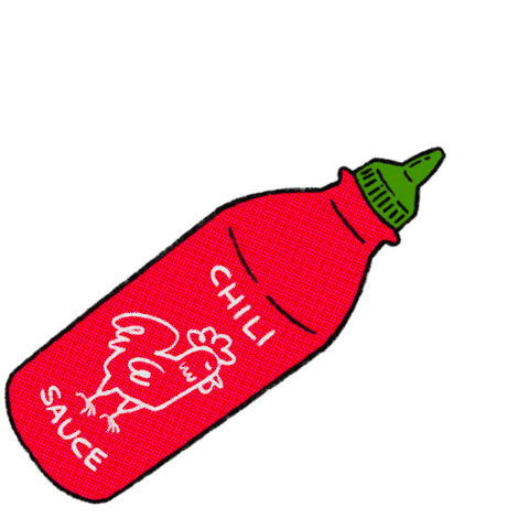 Hot Sauce Asian GIF by Western Digital Emojis & GIFs