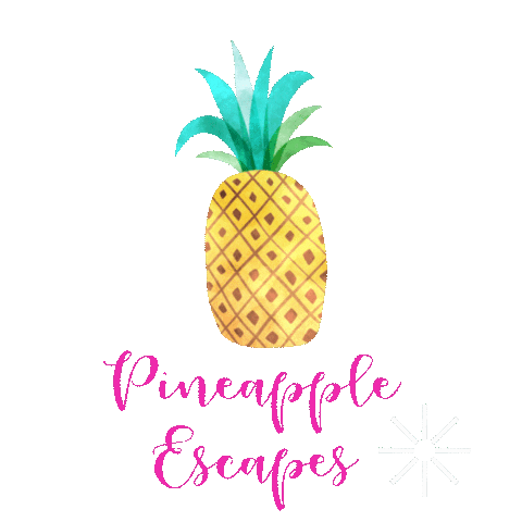 pineappleescapes giphyupload pineapple escapes pineappleescapes Sticker