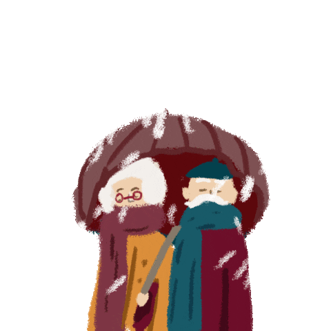 khibou giphyupload coffee winter khibou Sticker