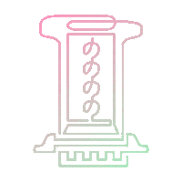 CANDP coffee color cafe line Sticker