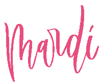 Tuesday Calligraphy Sticker