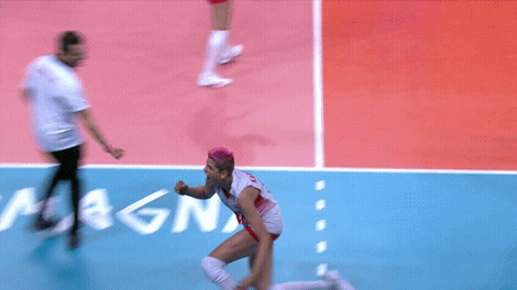 Go For It Reaction GIF by Volleyball World
