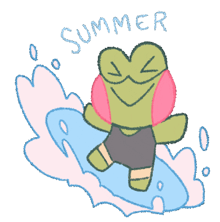 My Hero Academia Summer Sticker by Zoé p. illustration