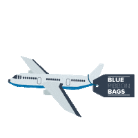 Lost And Found Travel Sticker by Blue Ribbon Bags