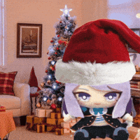Christmas Girl GIF