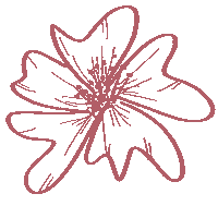 Herzundblüte Sticker