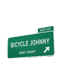 Gojohnny Sticker by Bicycle Johnny