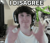 Disagree Not Me GIF