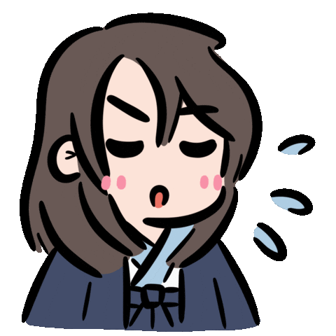 Excited Chinese Sticker by Winnie Gu 顾韵昀