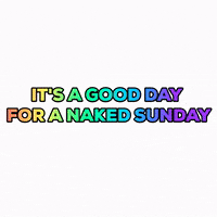 nakedsundays sunday naked sunscreen spf GIF