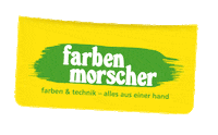 farbenmorscher logo technik farben yellowflag Sticker