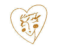 cristinafrei heart illustration drawing portrait Sticker