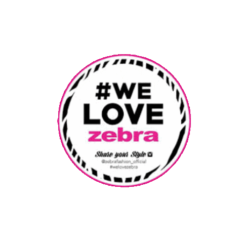 zebralinamoda giphyupload love shopping zebra Sticker