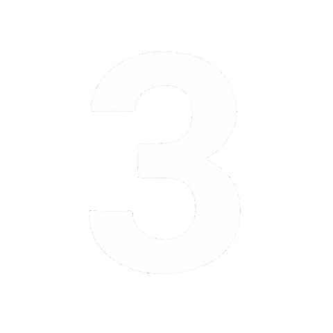 Doodle Number Sticker by Huddl Studio