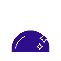 mooncatofficial crystal crystal ball mooncat Sticker