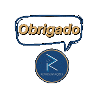 Obrigado Sticker by Grupo Play