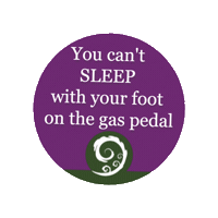 Baby Sleep Sticker by Lyndsey Hookway