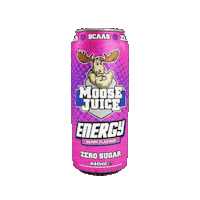 Energy Drink Pink Sticker by MuscleMooseHQ
