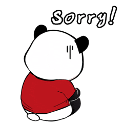 Happy Panda Sticker by CGTN V-Studio