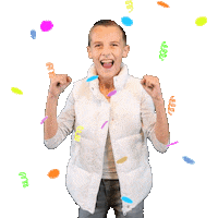 Happy Sticker by Ernest Music