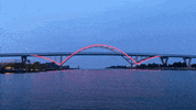 Lake Michigan Bridge GIF by Cardinal Stritch University