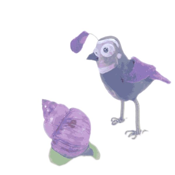 snailsandquailsart giphyupload stop motion worried snail Sticker