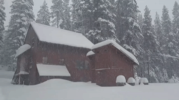 Storm Dumps Almost 20 Inches of Snow in Northern California Mountains