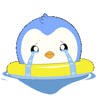Sad Oh No Sticker by Pudgy Penguins