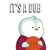 Basketball Win Sticker by Pudgy Penguins