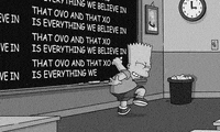 the simpsons drake GIF by illustrography