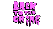 Back To The Future Grime Sticker by deladeso