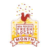 newmexicofarmersmarkets fresh new mexico 505 farmers market Sticker