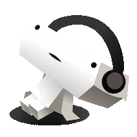 byRega music listening headphones rega Sticker