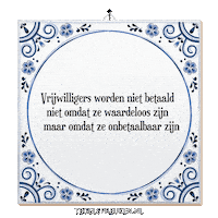 Wijsheid Spreuk Sticker by Tegelspreuken.nl