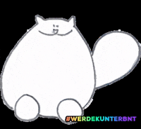 Kinderzentren_Kunterbunt cat hello wave animal GIF