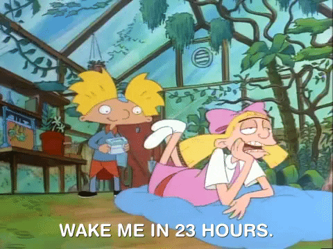 Sleeping In Over It GIF by Hey Arnold