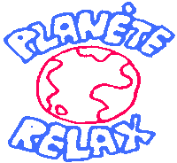 Relax Planet Sticker by Cosmodule
