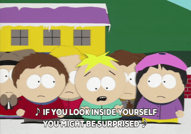 butters stotch wendy GIF by South Park 