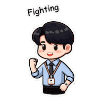 Leejunyoung Fighting Sticker
