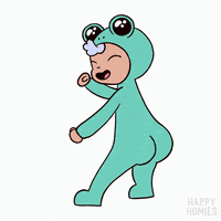 HappyHomies happy dance party dancing GIF